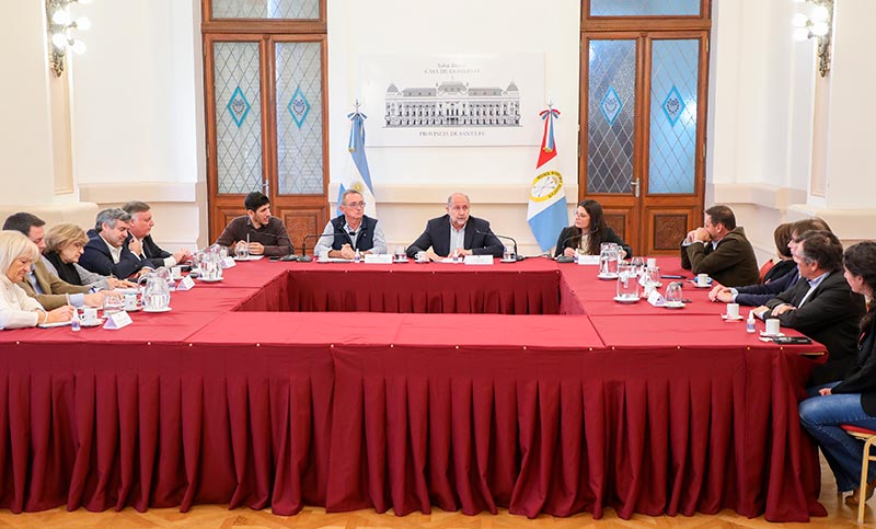 Producción, obras y transporte: ejes de la reunión entre Perotti y la Mesa de Enlace