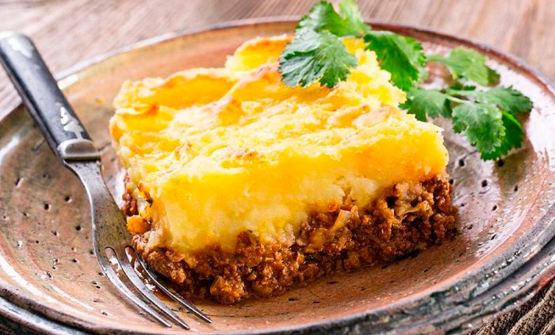 Pastel de papa y carne