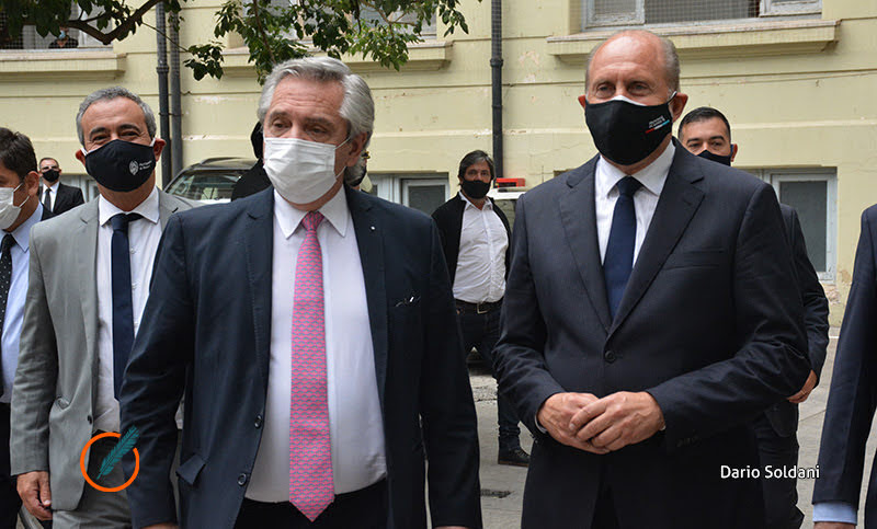 Fernández, Perotti y Javkin se reúnen para discutir políticas de seguridad en Santa Fe