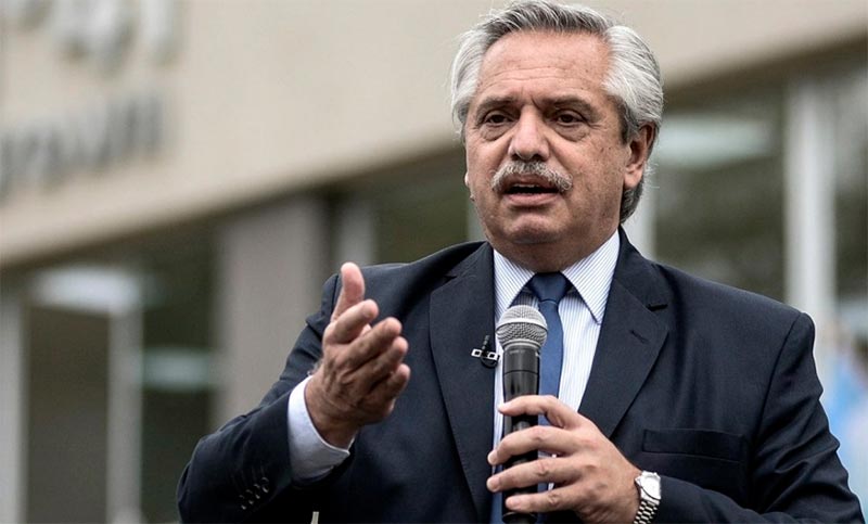 Alberto Fernández: «Estoy esperando que la justicia llame a los ladrones de guante blanco»