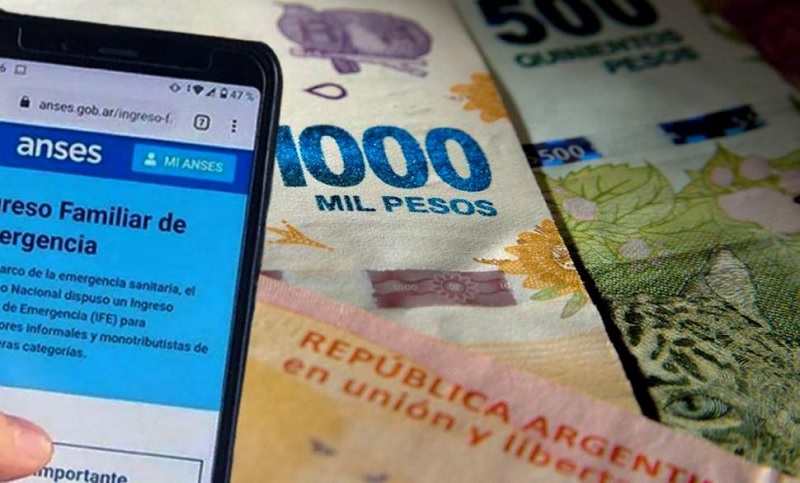 Este jueves se pagará la primera cuota de 9 mil pesos del Refuerzo de Ingresos