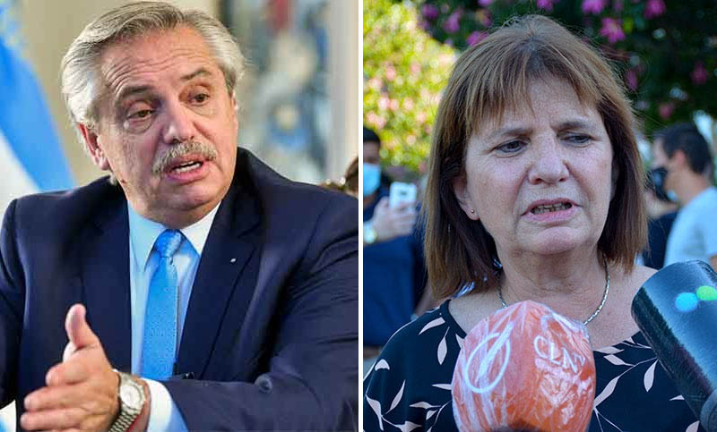Difamación: fracasó la audiencia de conciliación entre Alberto Fernández y Patricia Bullrich
