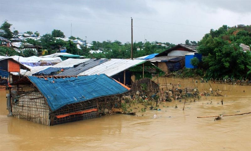Inundaciones en Bangladesh: al menos diez muertos y 2 millones de personas aisladas