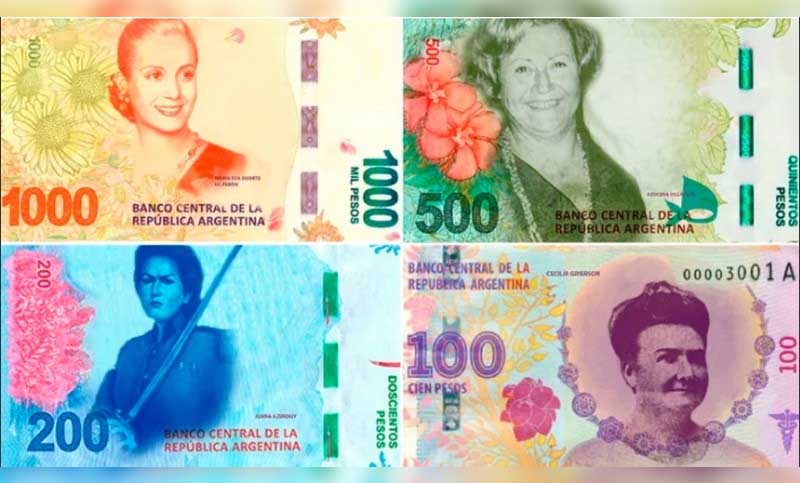 Con «héroes y heroínas», habrá nuevos billetes