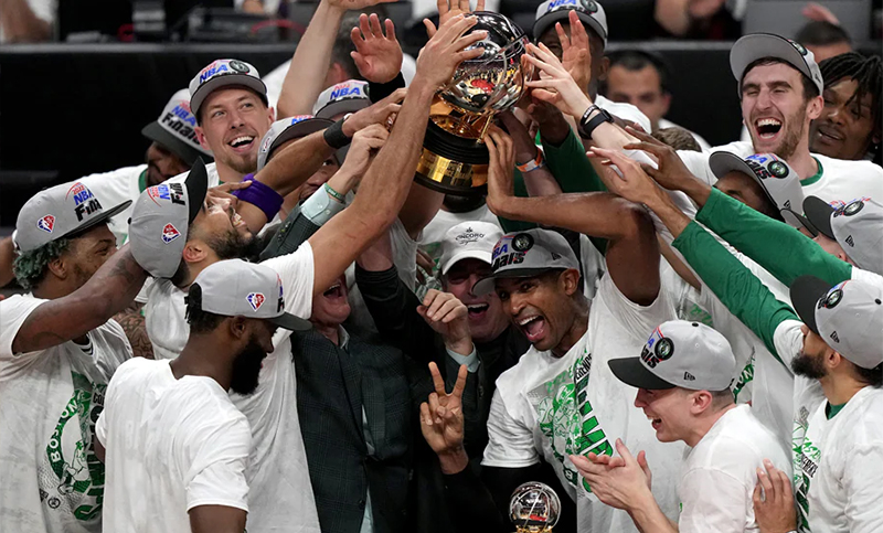Boston Celtics jugará la gran final de la NBA frente a Golden State Warriors