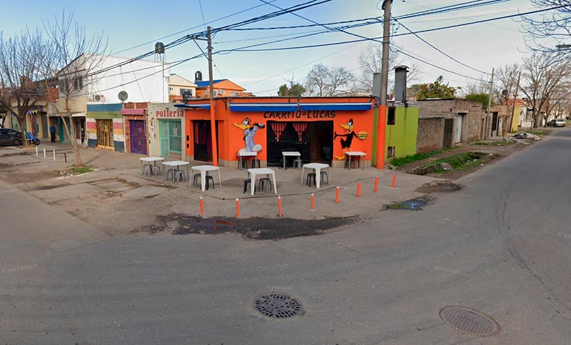 Dos hombres resultaron heridos por una balacera en un carrito de zona sur