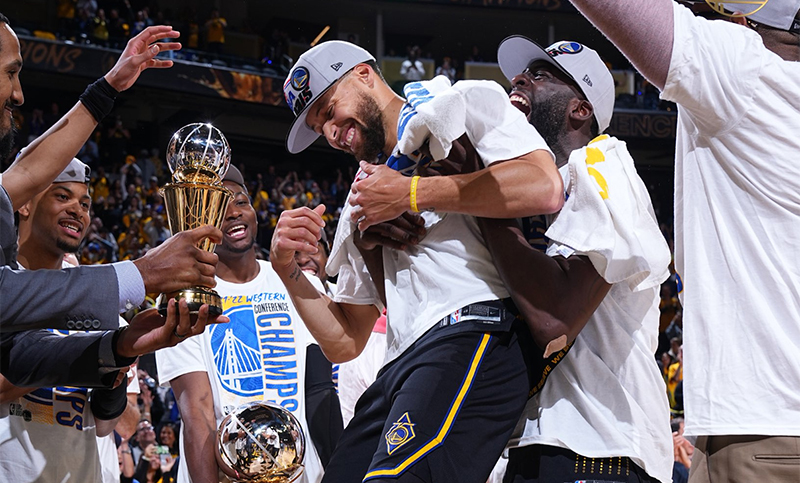 Golden State Warriors es el primer gran finalista de la NBA