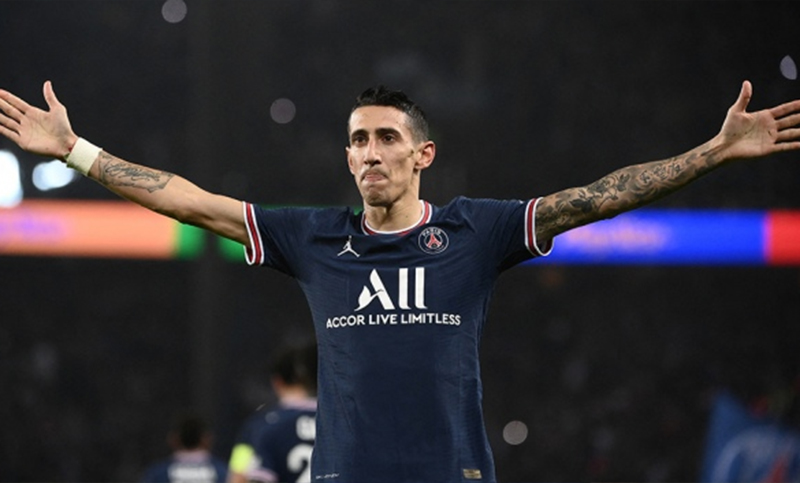 Di María juega su último partido en PSG en el cierre de la liga francesa