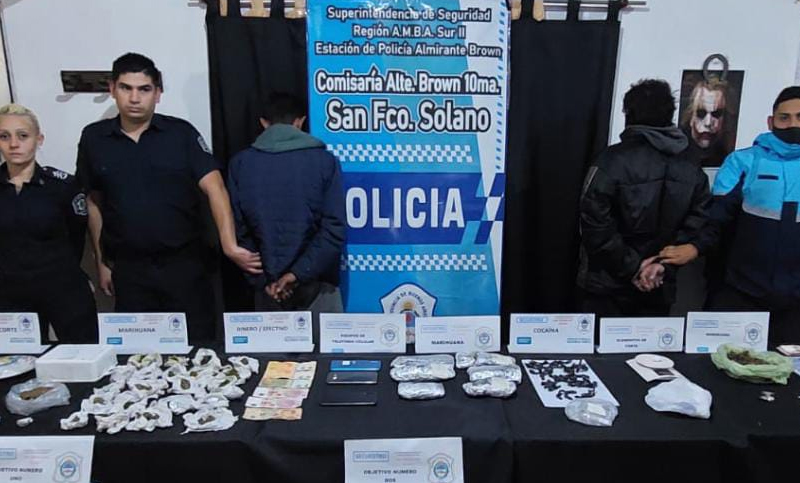 Detuvieron a dos hombres que usaban una iglesia como fachada para vender drogas