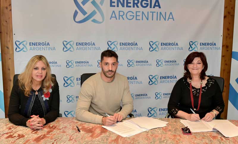 Energía Argentina y el BICE firmaron contrato del fideicomiso para el gasoducto Néstor Kirchner