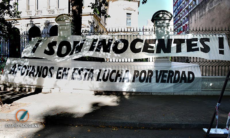 Causa Franco Casco: familiares de policías acusados marchan para pedir su libertad