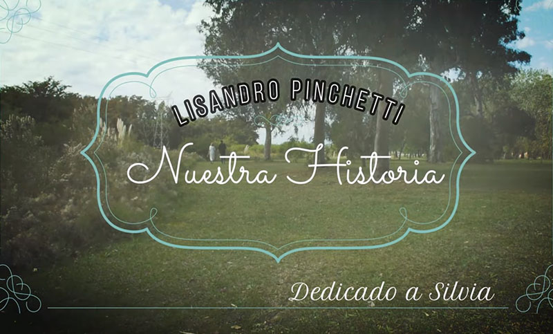 Lisandro Pinchetti estrenó «Nuestra Historia» en su canal de Youtube