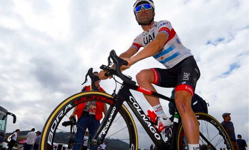 Maximiliano Richeze sorprendió en el Giro de Italia