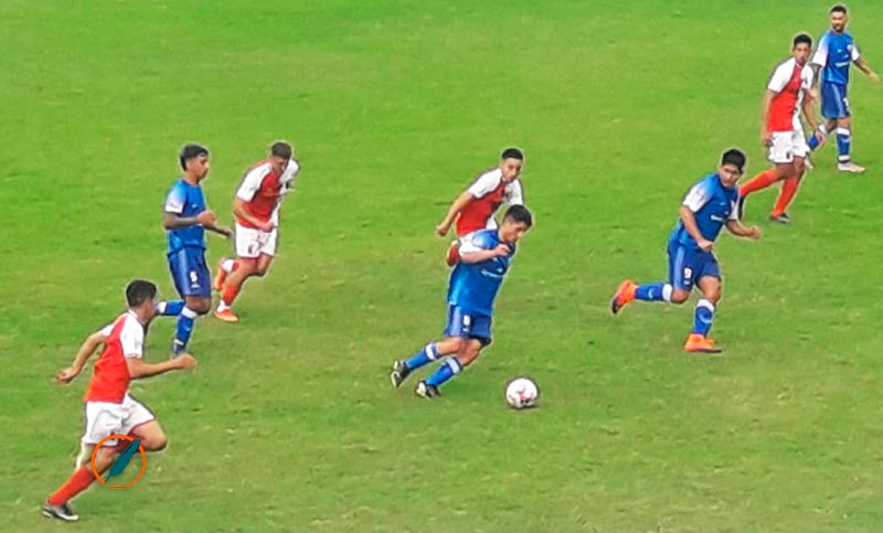 Argentino no convenció con su juego y perdió el invicto en el Olaeta