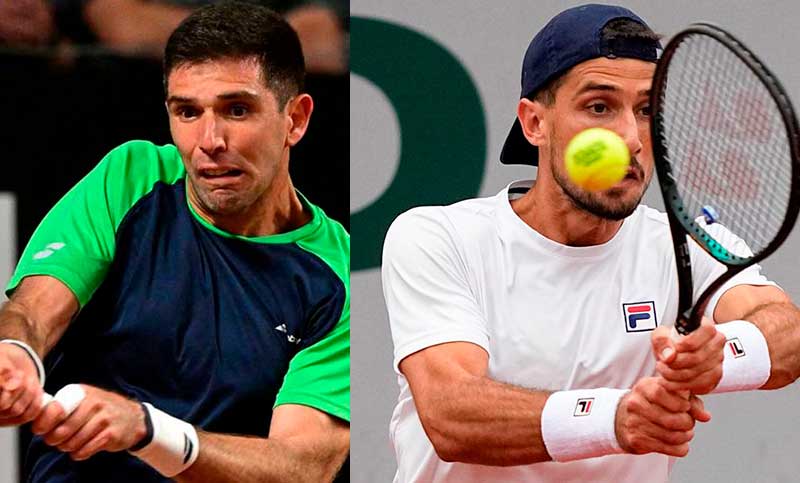 Delbonis y Cachín, quedaron eliminados de Roland Garros
