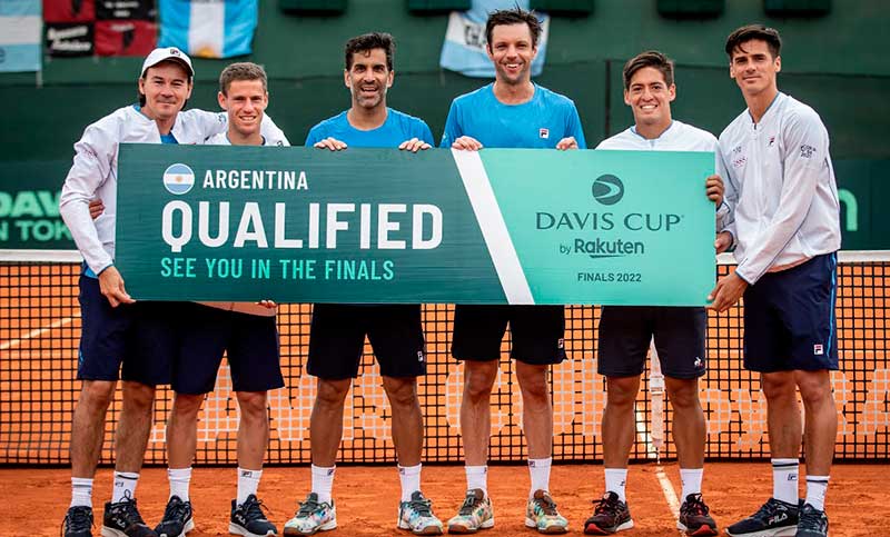 Copa Davis: Argentina jugará la fase de grupos en septiembre