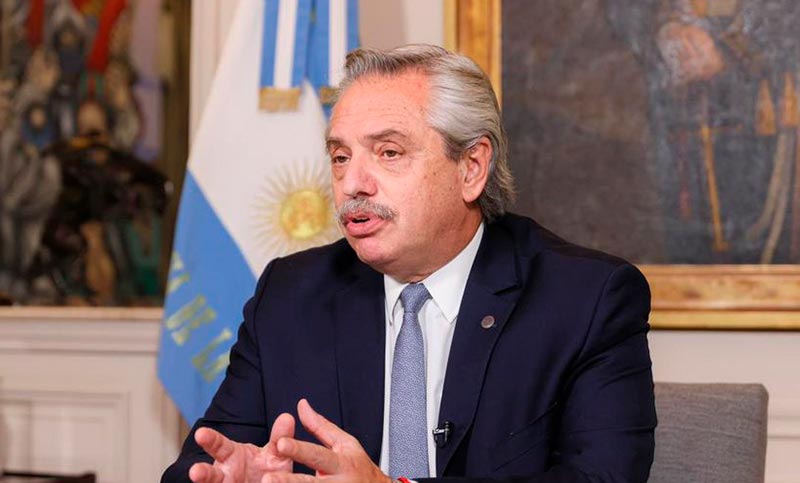 Alberto Fernández presenta el proyecto de Renta Inesperada