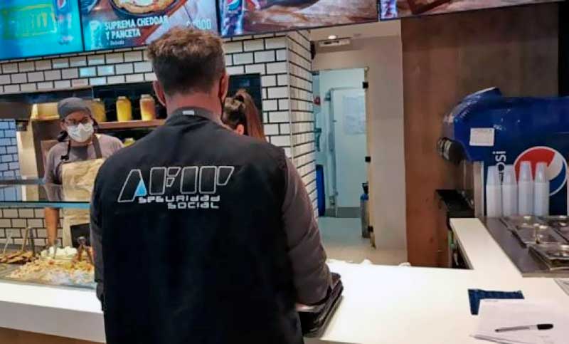 La AFIP detectó un 70 % de irregularidades laborales en locales gastronómicos de Palermo