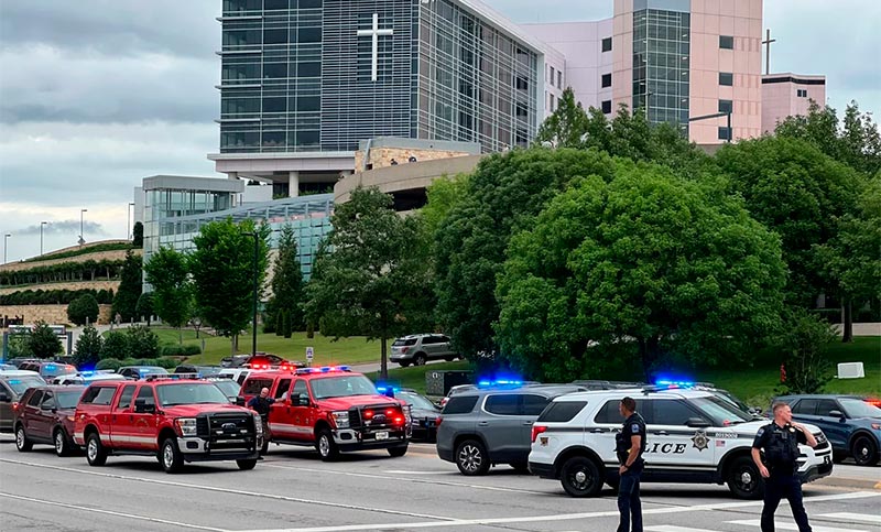 Estados Unidos: reportan varias muertes tras un tiroteo en un hospital de Oklahoma