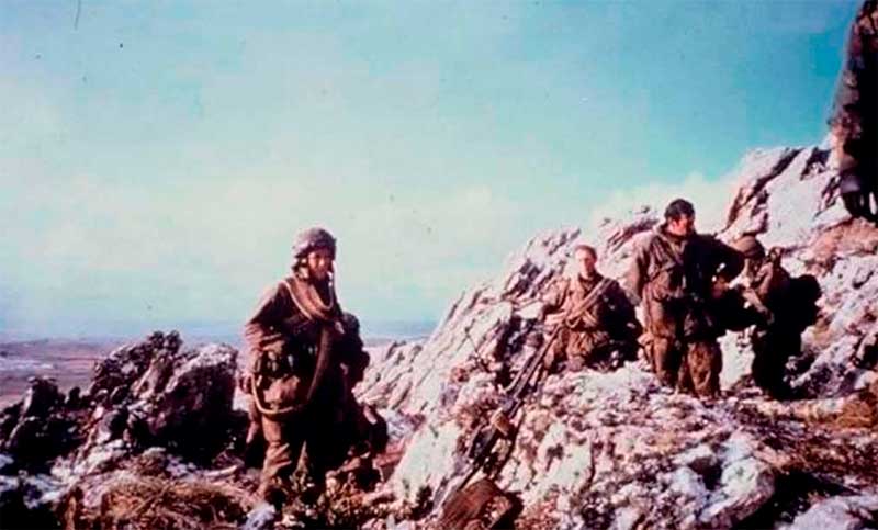 Monte Longdon: a 40 años de la batalla más cruenta de la guerra de Malvinas