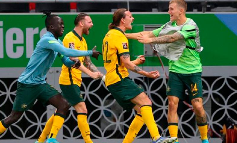 Australia venció a Emiratos Árabes y será rival de Perú por el repechaje al Mundial