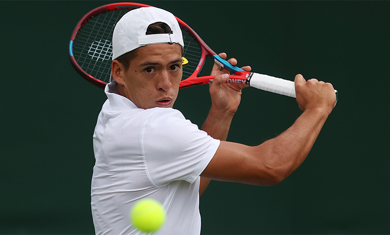 Sebastián Báez clasificó en Wimbledon y Cerúndolo no pudo vencer a Nadal