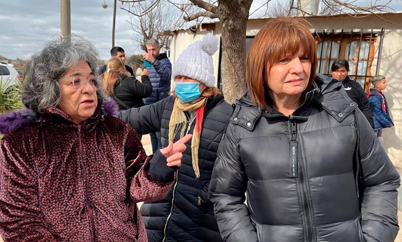 Bullrich visitó Rosario para reunirse con Javkin y fustigó a Perotti por la seguridad
