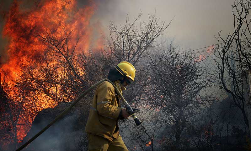 Catamarca registra el único foco activo de incendio en el país