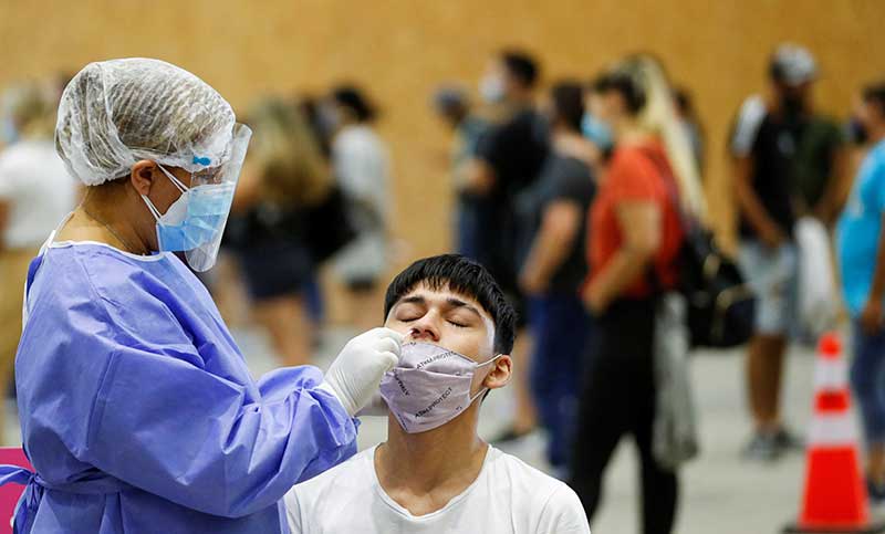 Coronavirus: se reportaron 28.039 contagios en la última semana en el país