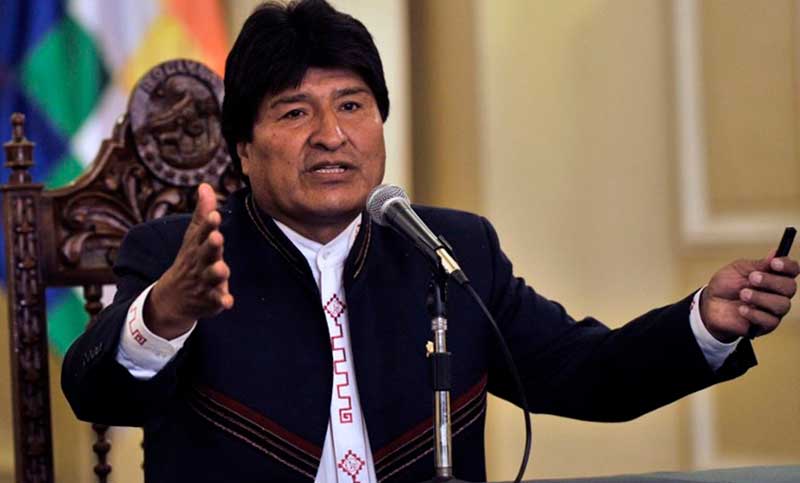 Evo Morales denunció que la derecha está «oprimiendo» a los indígenas en Ecuador
