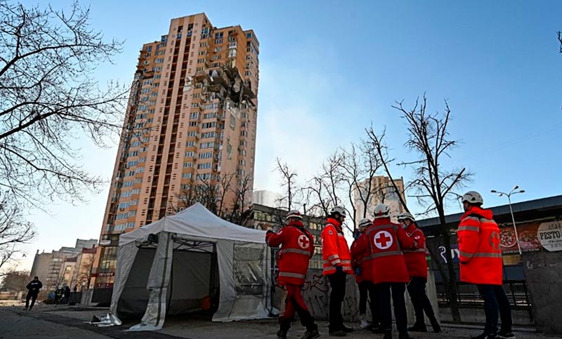 Misiles rusos golpearon Kiev y otras ciudades ucranianas