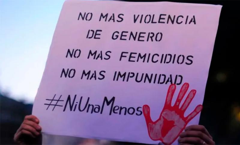A siete años de la primera Ni Una Menos, se realizan marchas al Congreso y en todo el país