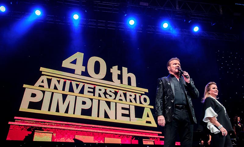 Con lleno total en Salta, Pimpinela cerró la primera parte de la gira argentina por sus 40 años