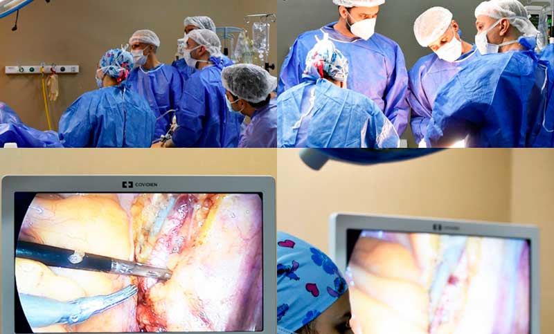 Primera cirugía laparoscópica para cáncer de próstata