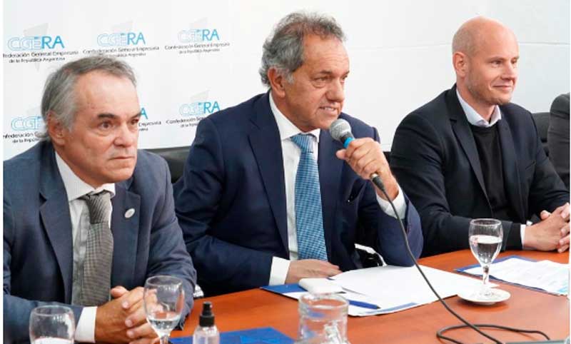 “Vamos a seguir trabajando en conjunto para beneficio de la producción y del trabajo nacional”