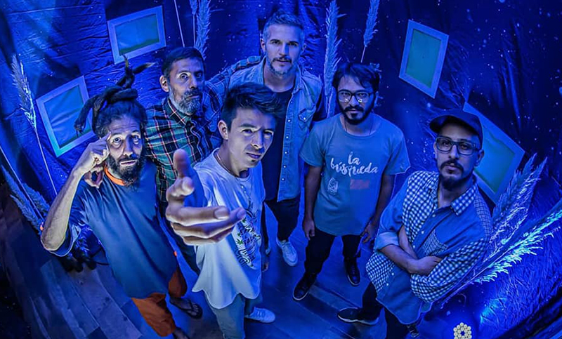 Zona Ganjah presenta su particular disco «Cristal 9» en el escenario del Vorterix