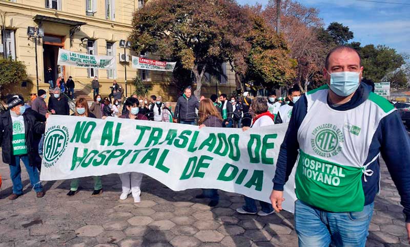 Trabajadores de la salud vuelven a movilizarse «contra el ajuste del Gobierno de Rodríguez Larreta»
