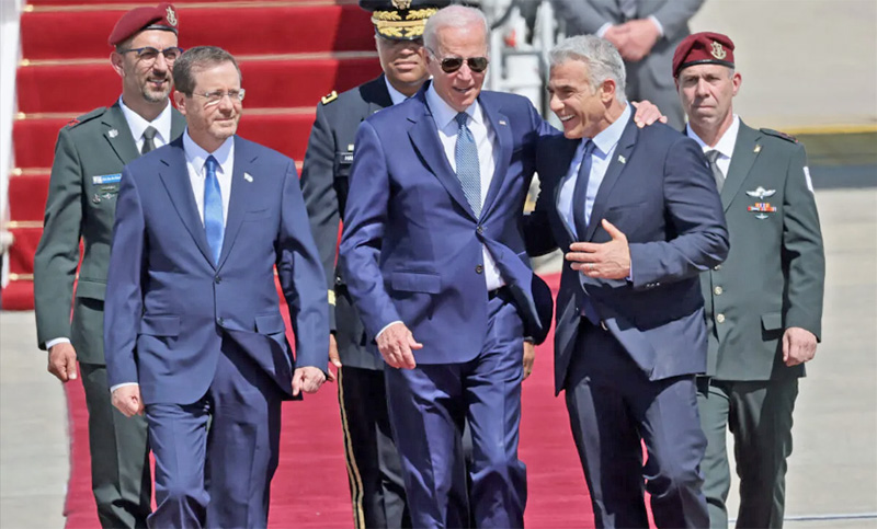Con «agenda cargada», Biden inicia visita a Israel en su primera gira por Medio Oriente