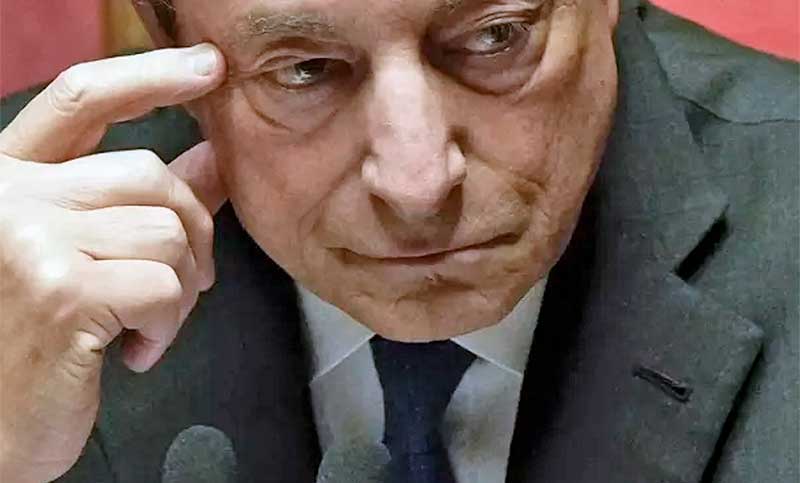 Draghi presenta su renuncia indeclinable e Italia deberá adelantar las elecciones