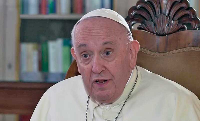 El Papa reveló que no nombra a Rusia porque prefiere «hablar de las víctimas que de los victimarios»