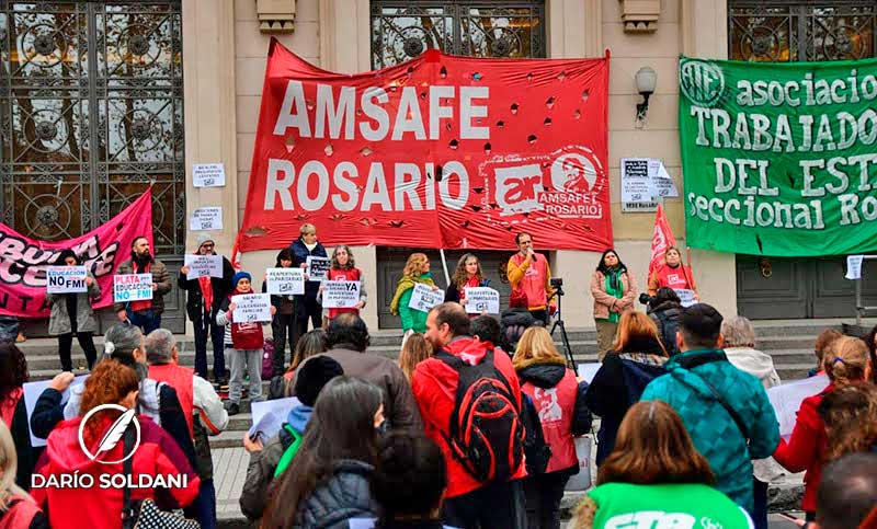 ATE y Amsafe Rosario piden la reapertura de la paritaria provincial por la “feroz pérdida del poder adquisitivo”