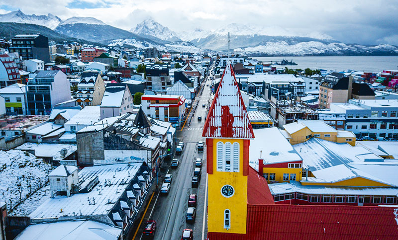 Ushuaia en invierno: vive la fuerza natural de la nieve
