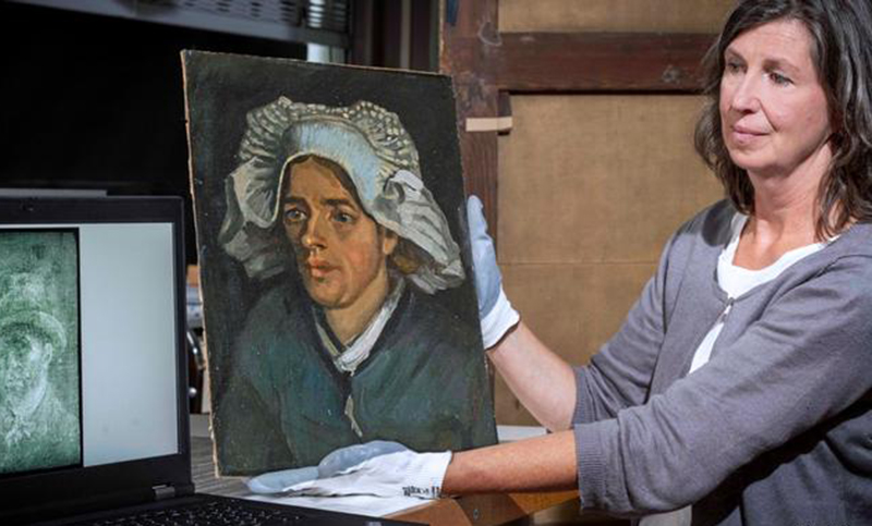 Hallan un autorretrato de Van Gogh oculto tras una de sus obras