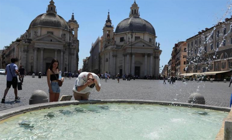 Italia declara alerta roja en 16 ciudades por la ola de calor