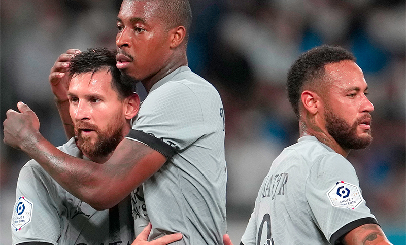 Messi anotó su primer gol de la temporada
