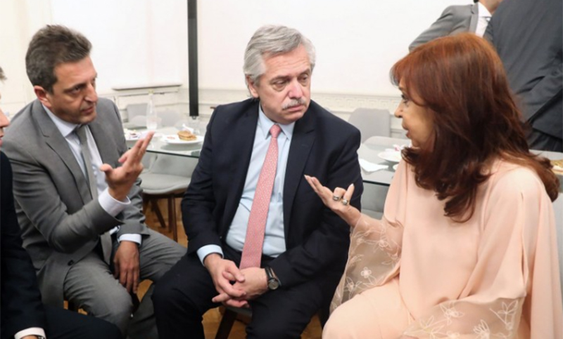Confirman que hubo reunión entre Alberto Fernández, Cristina Kirchner y Sergio Massa