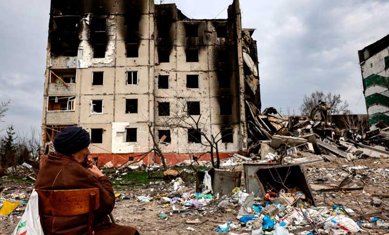 Rusia realizó «incesantes bombardeos» en el este de Ucrania