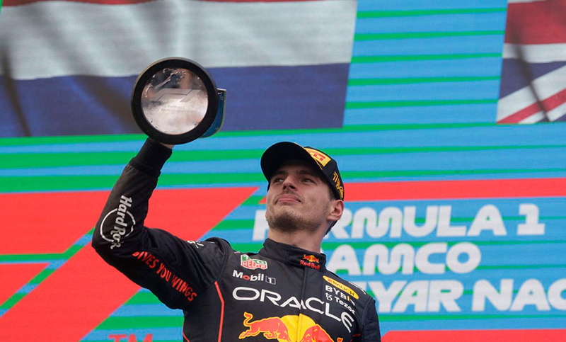 Fórmula 1: Verstappen se quedó con el Gran Premio de Hungría