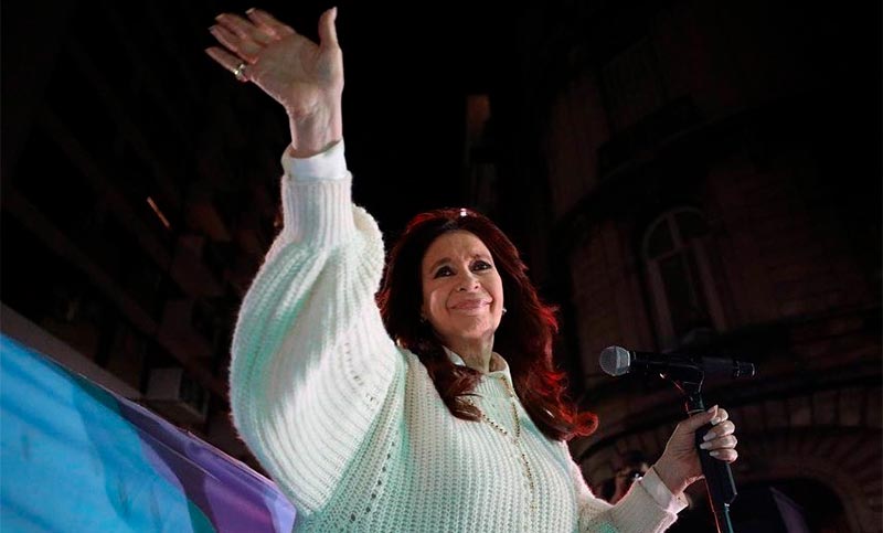 Cristina Kirchner: “No toleran el amor y la alegría de los peronistas”