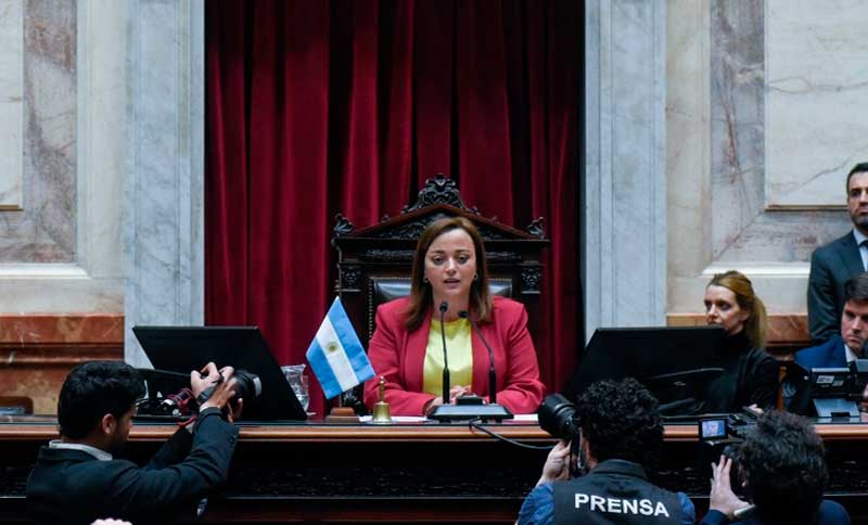 Diputados votó como presidenta del cuerpo legislativo a Cecilia Moreau